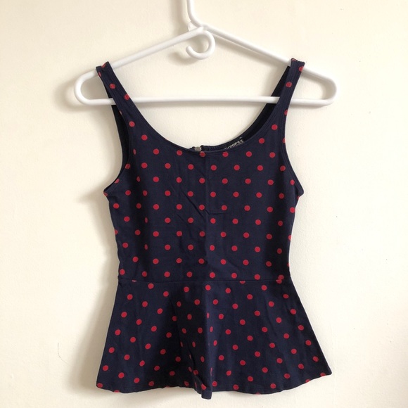 EXPRESS peplum top - Picture 2 of 2